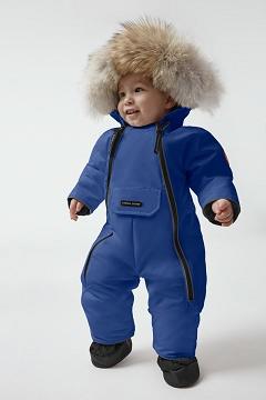Chamarras Canada Goose Niños(Bebé) Outlet - Lamb Abrigos Azules XD5134620